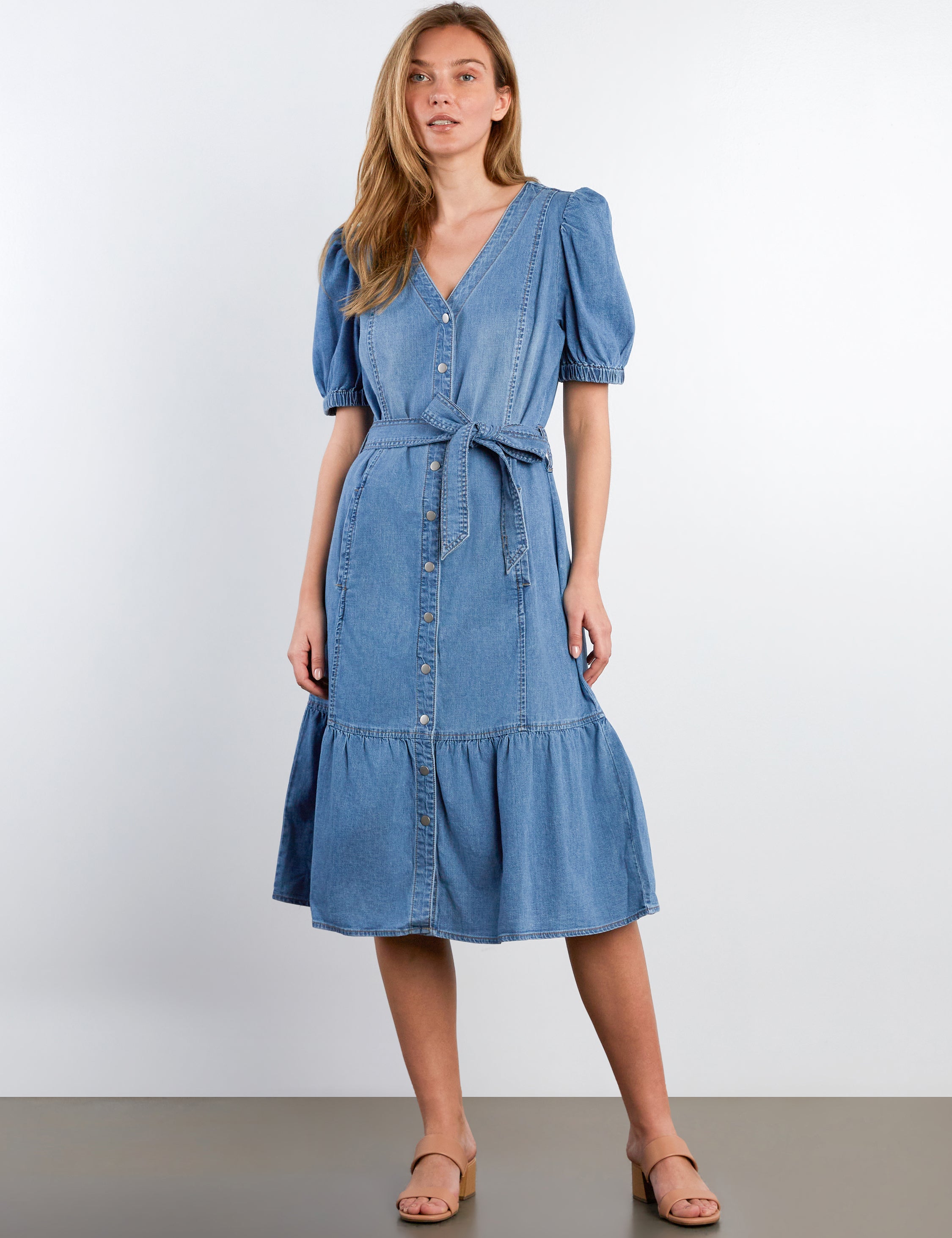 denim sweetheart dress Embroidered Mini Southern Alternative cute and super Plus Size Sweetheart Maxi Denim