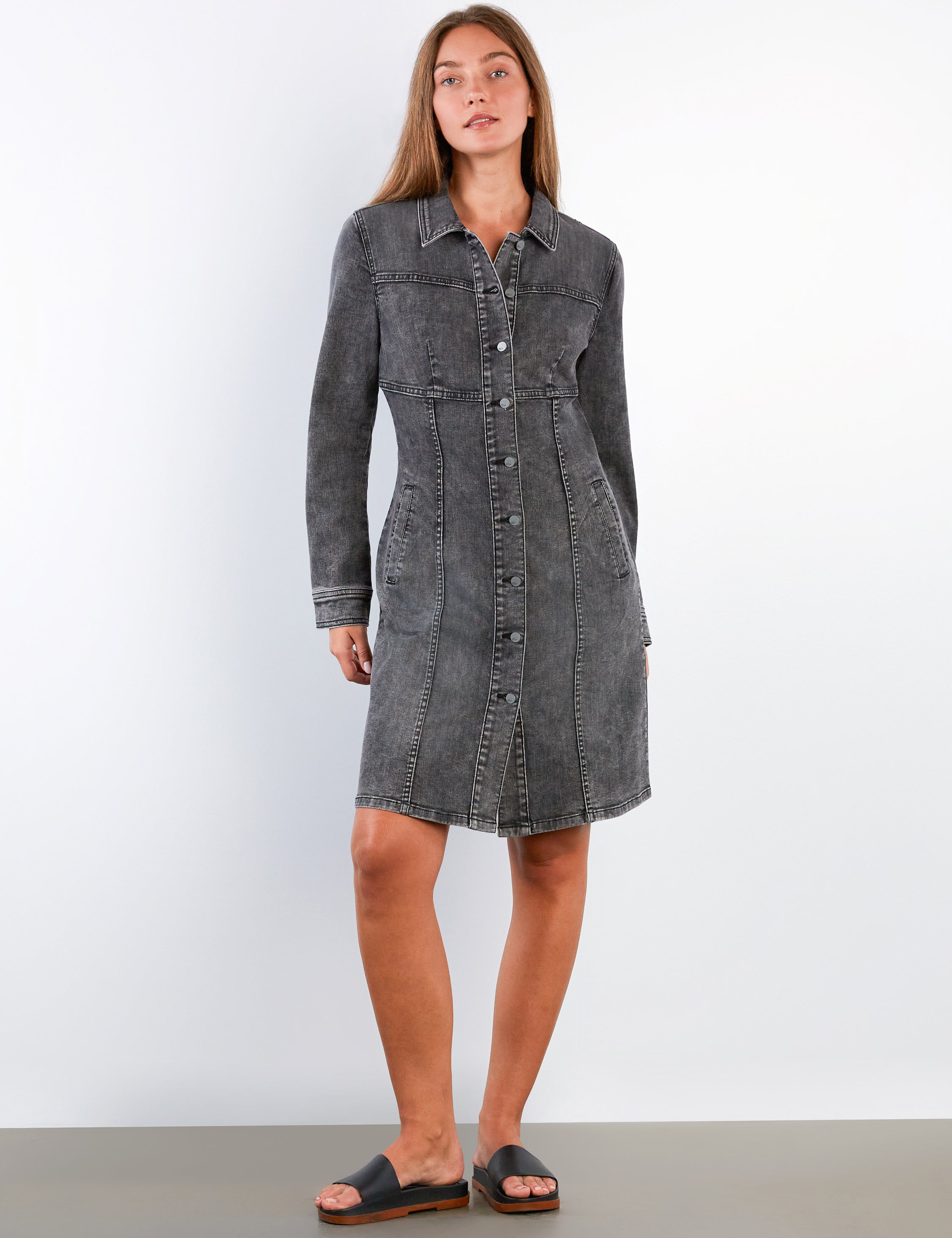 Women's I Love Denim Dress – Wash Lab – washlabshop