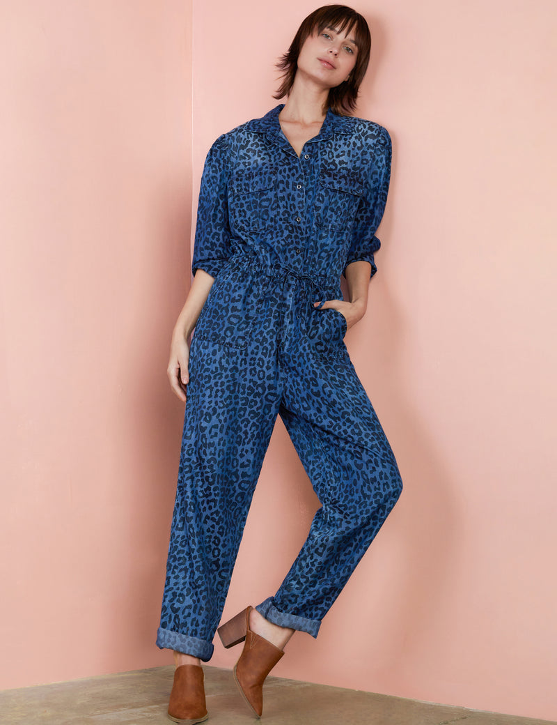 Women's Designer Animal Printed Jumpsuit