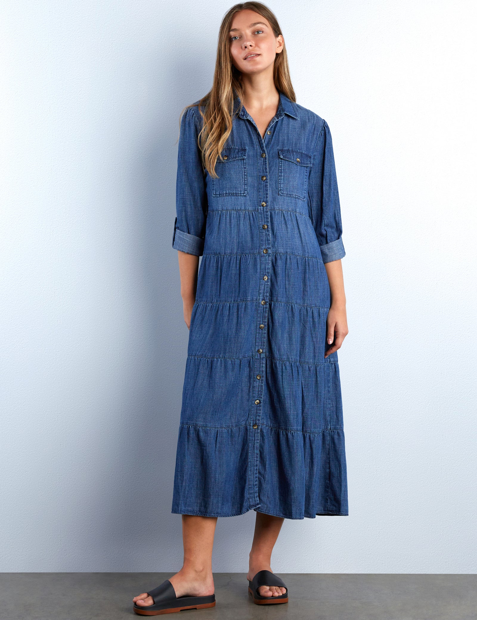 Women's Mave Maxi Dress Wash Lab washlabshop Women's Mave Maxi Dress Wash Lab washlabshop