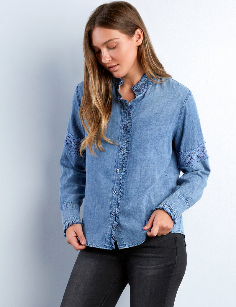 Melody Ruffle Shirt