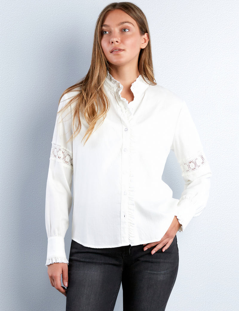 Melody Ruffle Shirt