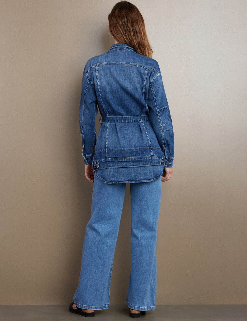 Women's Designer Denim Judo Jacket