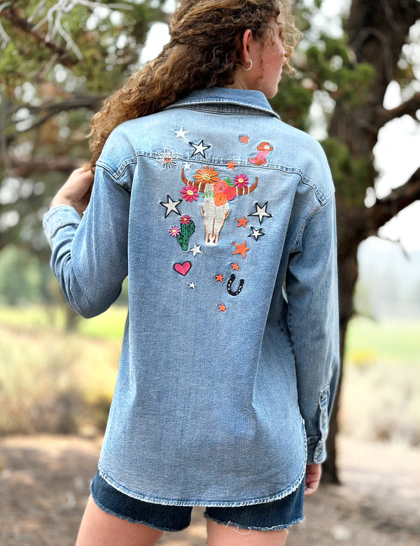 Gittyup Embroidered Shirt