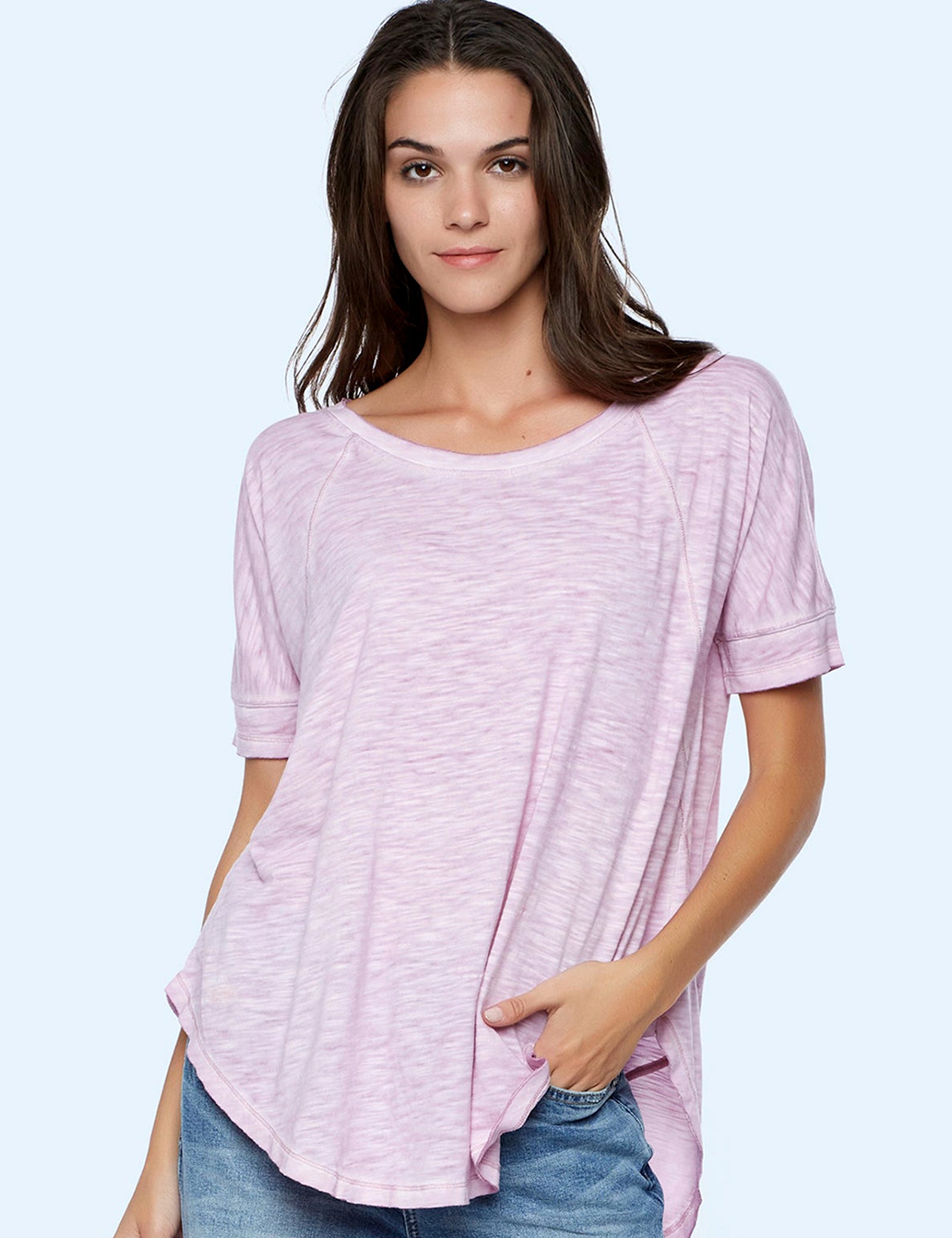 BIBIY. FITTED TEE　ピンク BIBIY. MADE | BIBIY. FITTED TEE PINK｜Bibiy.