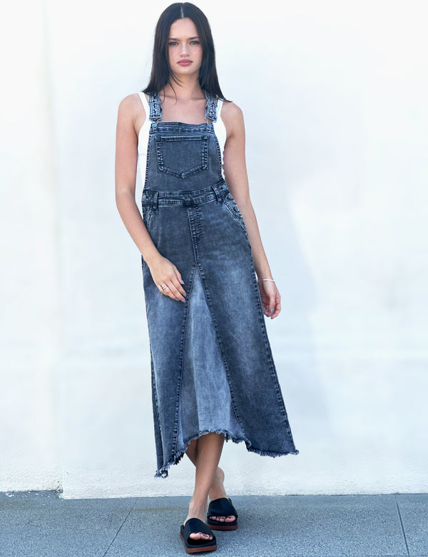 Denim Overall Dresses washlabshop Denim Overall Dresses washlabshop