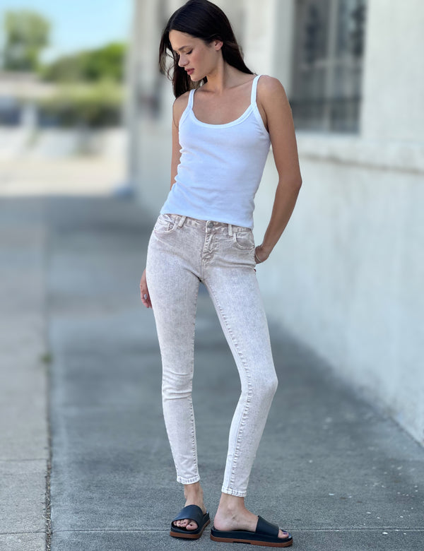 Fay Mid Rise Skinny