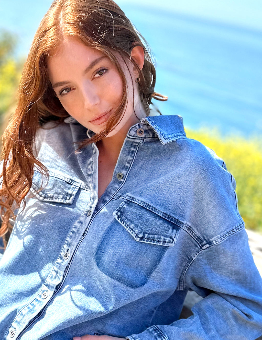 【SCENERITY】Nurse denim short sleeve shirt Louisa Short Sleeve Denim Dress - Blue | Levi's® AT