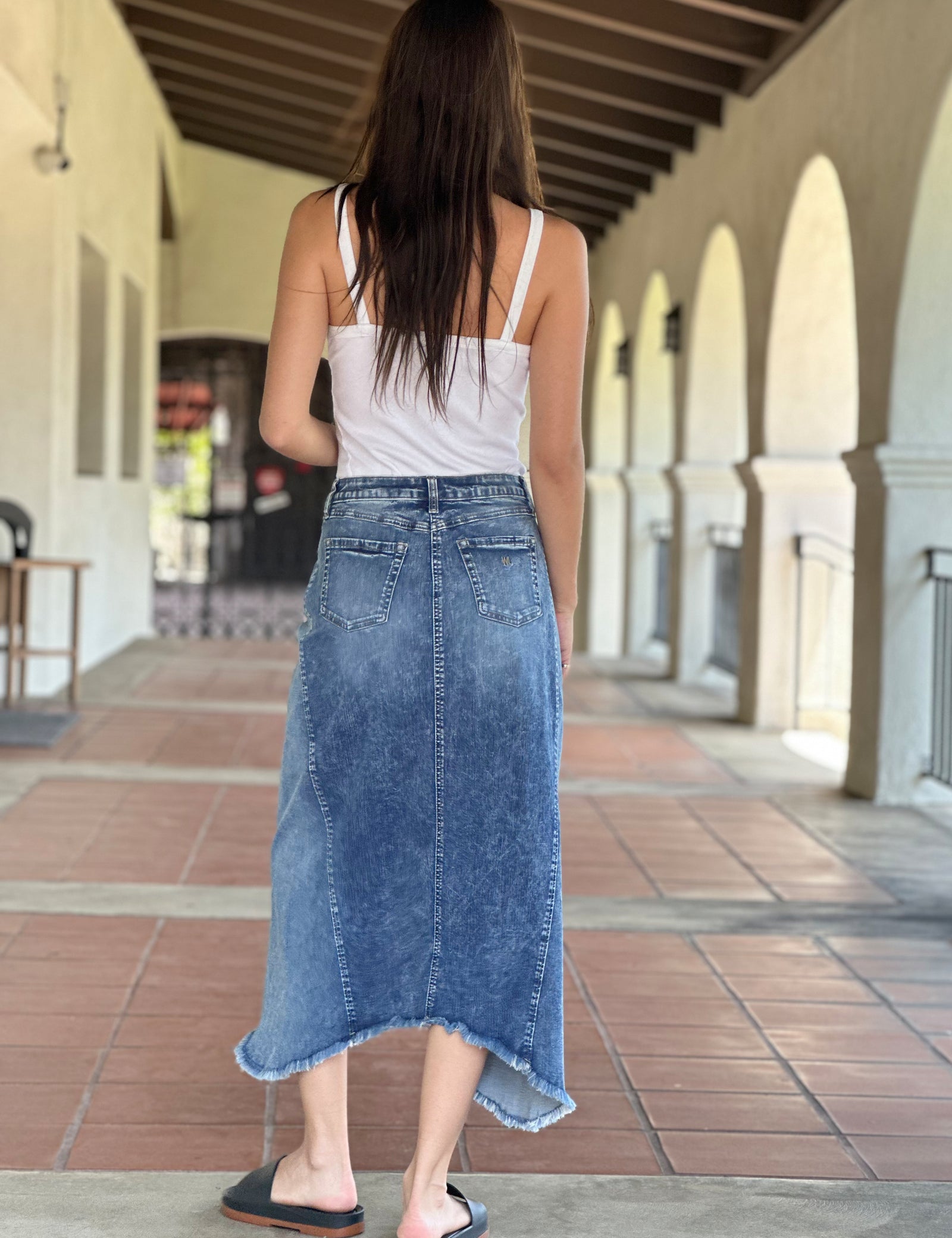L'Appartement Denim Layered Skirt サイズ34 3_20cef7fc-f278-4516-951f-