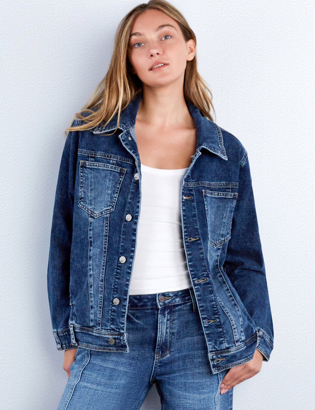MASSTARD DenimJacket【DENNY】VINTAGE WASH Vintage Denim Jacket – washlabshop