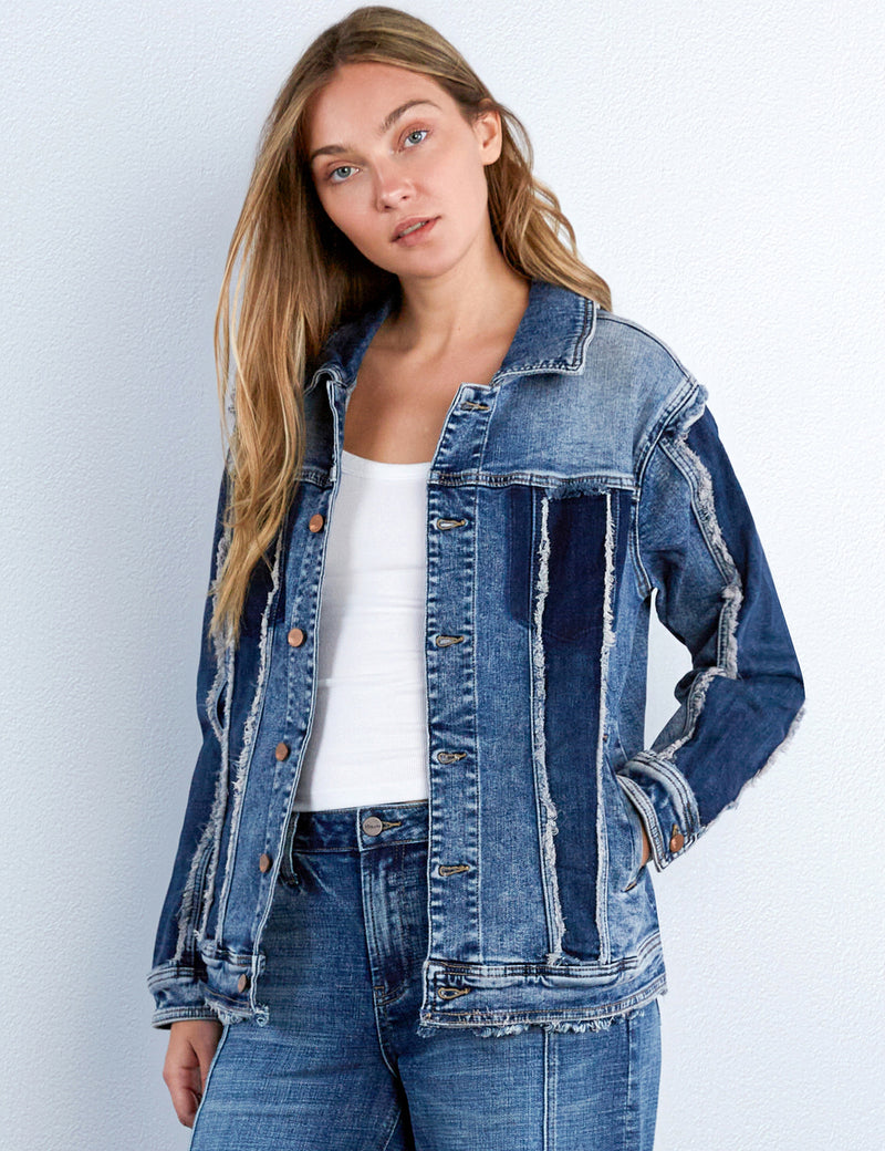 Raw Utility Denim Jacket