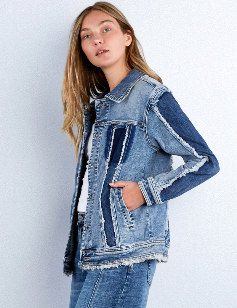 Raw Utility Denim Jacket