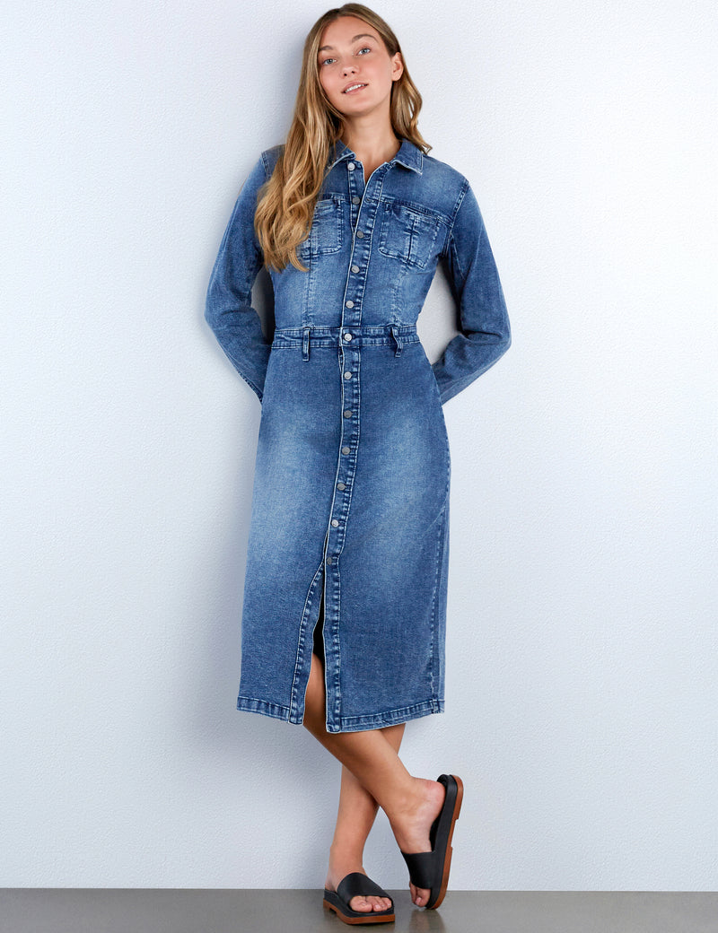 Millie Denim Shirtdress