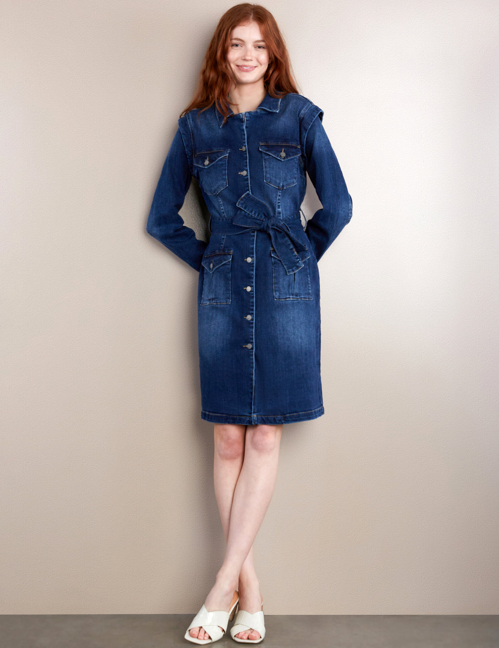 Women's Road Trip Denim Dress – Wash Lab – washlabshop