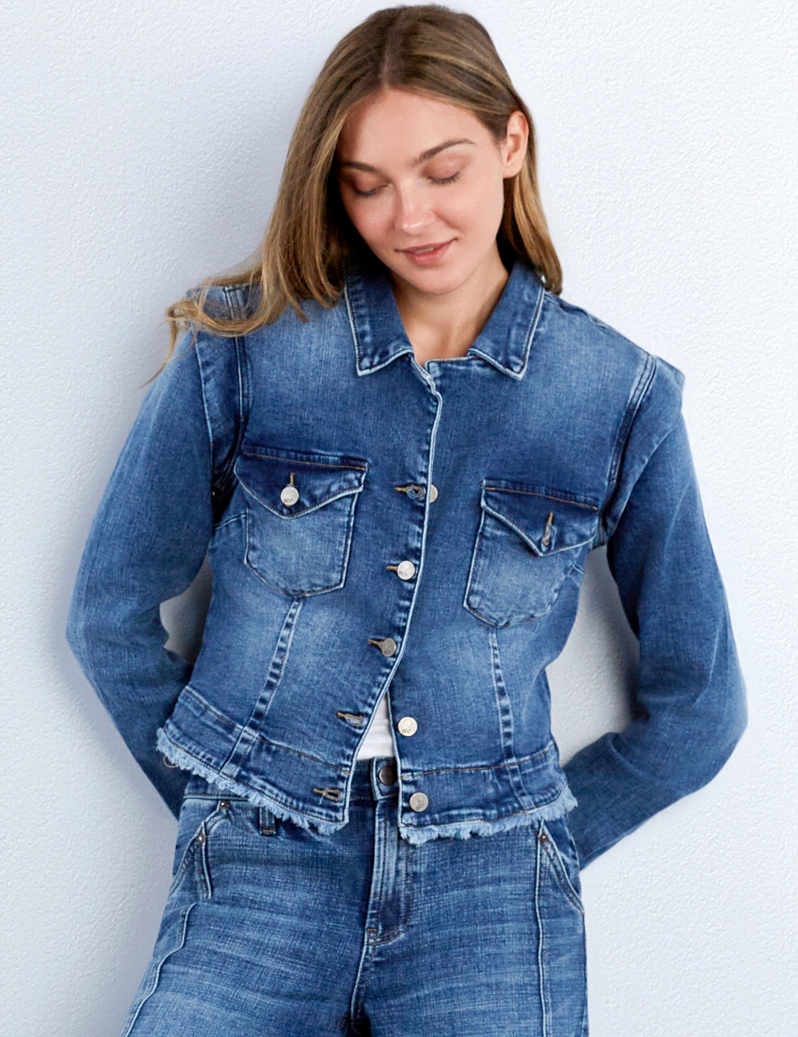 Women's Road Trip Denim Jacket – Wash Lab – washlabshop