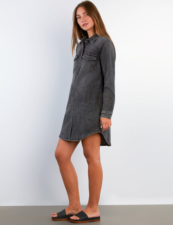Amanda Denim Shirtdress