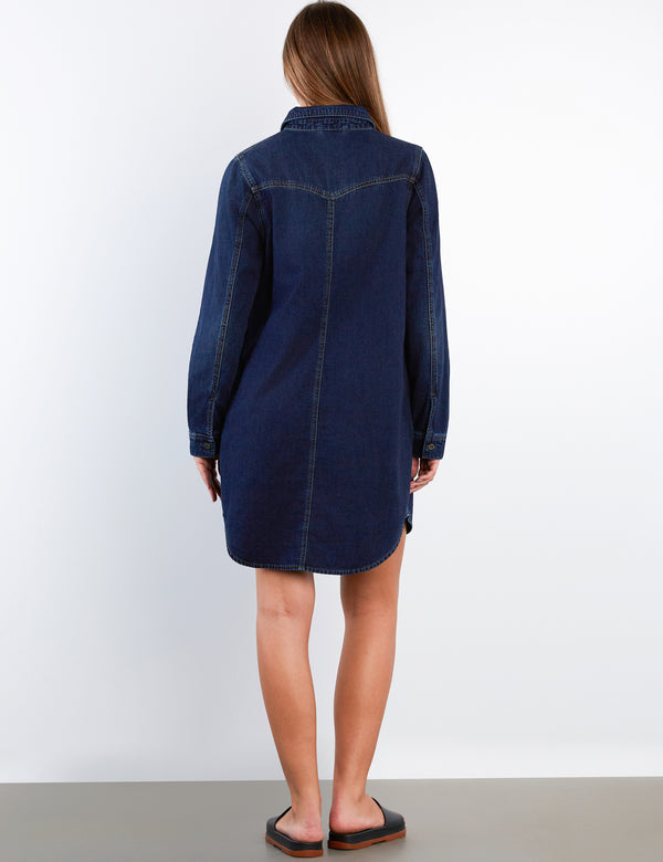 Amanda Denim Shirtdress
