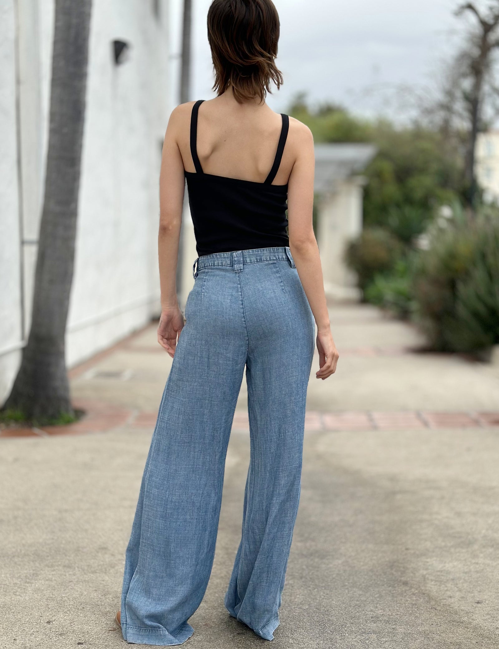 Wide Leg Soft Jeans Pant Soft Denim Wide Leg Pants By BarBar Not