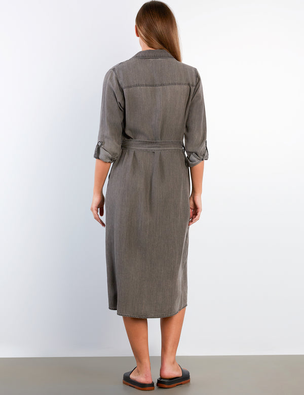 Soft Denim Shirtdress