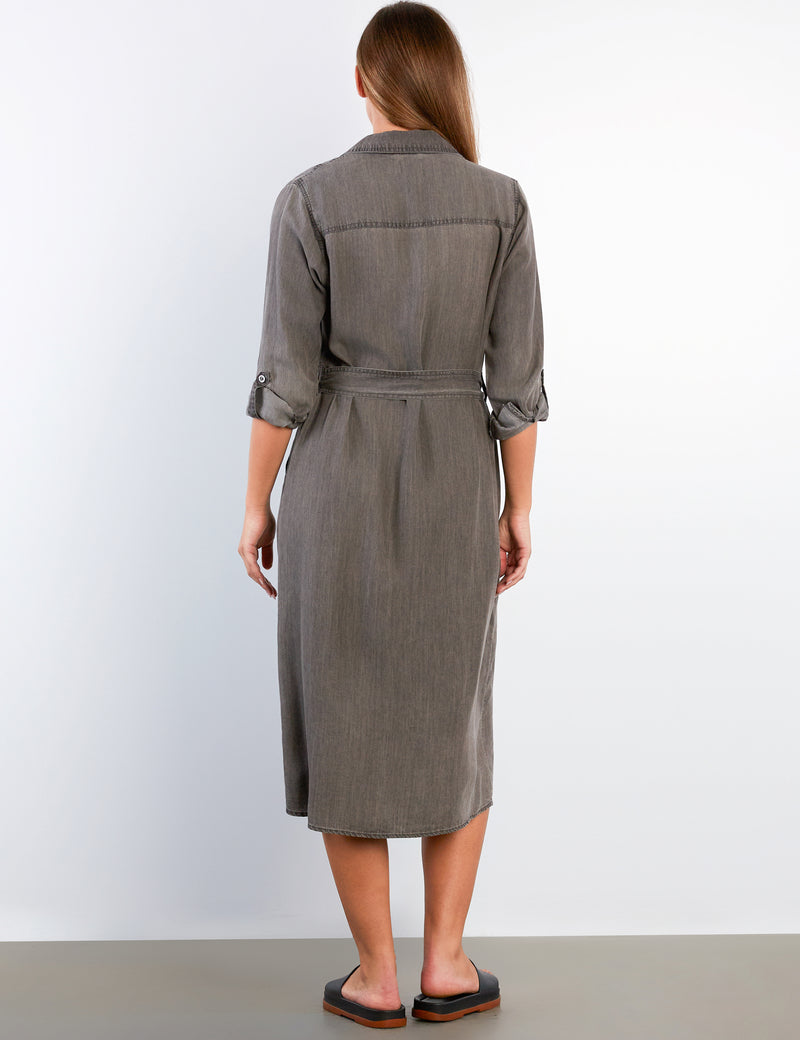 Soft Denim Shirtdress