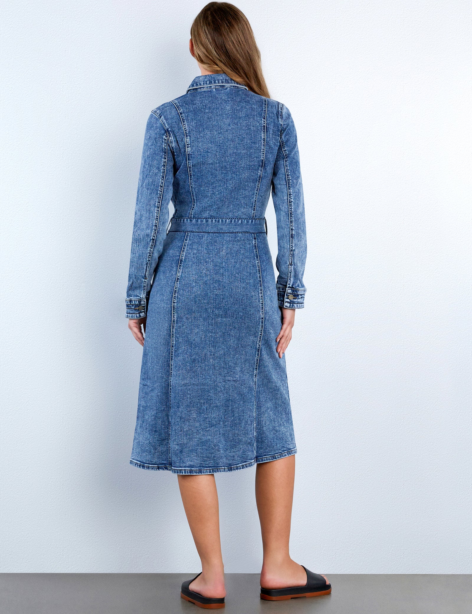 Women's Cargo Denim Dress – Wash Lab – washlabshop