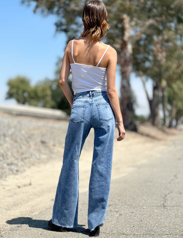 Mamie High-Rise Cropped Jeans