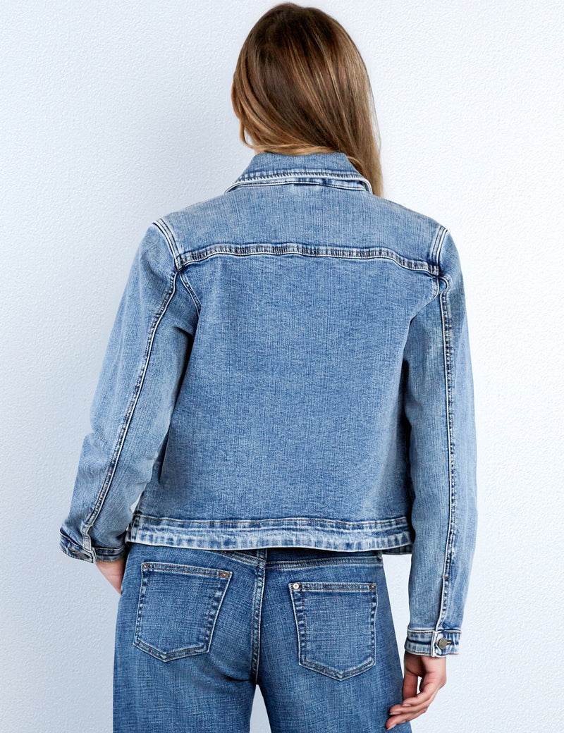 Tab Pocket Jean Jacket