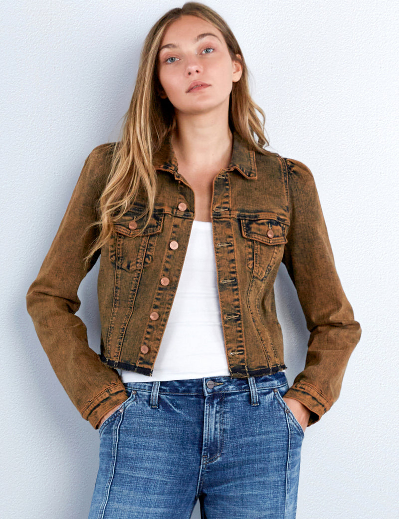 Cropped Jean Jacket