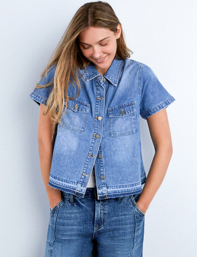 Sara Denim Shirt