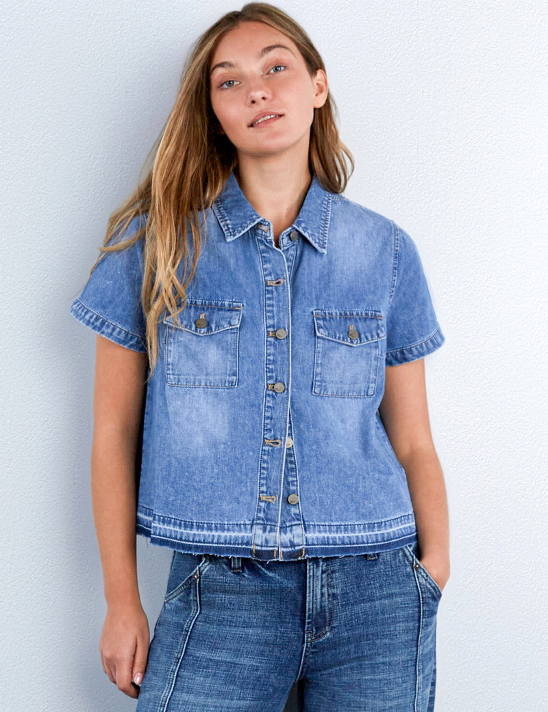 Sara Denim Shirt