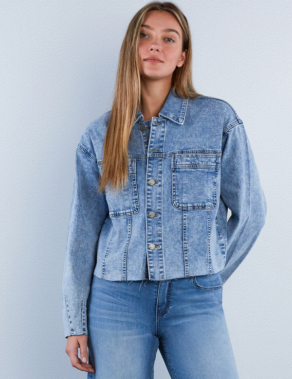 Fetching Boxy Denim Jacket