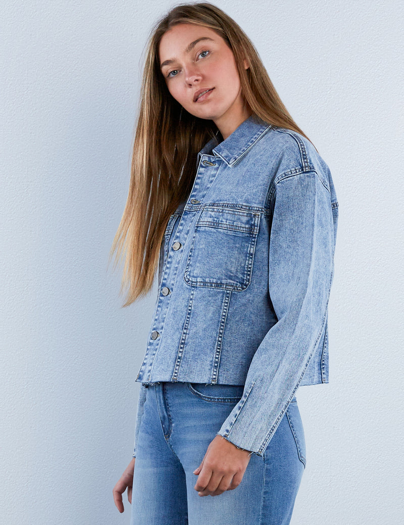 Fetching Boxy Denim Jacket