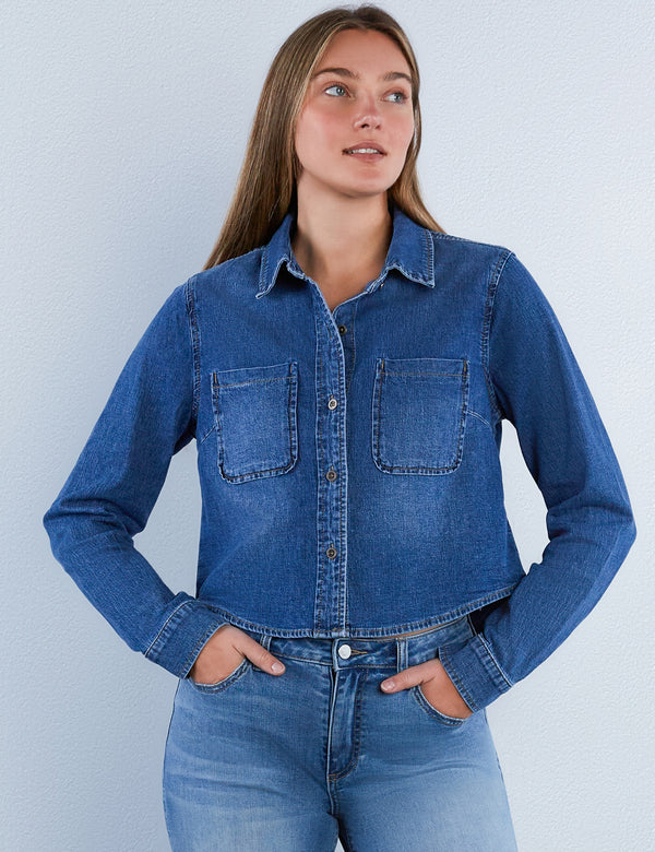 Francine Denim Shirt