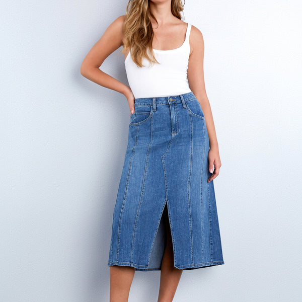 スカート L'Appartement Denim Maxi Skirt 36 L'Appartement Denim Maxi Skirt サイズ36 L'Appartement Denim Maxi
