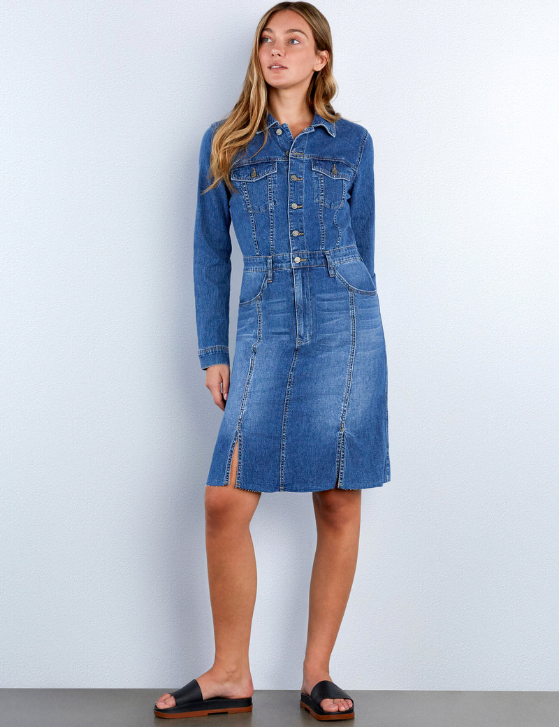 Sway Denim Shirtdress