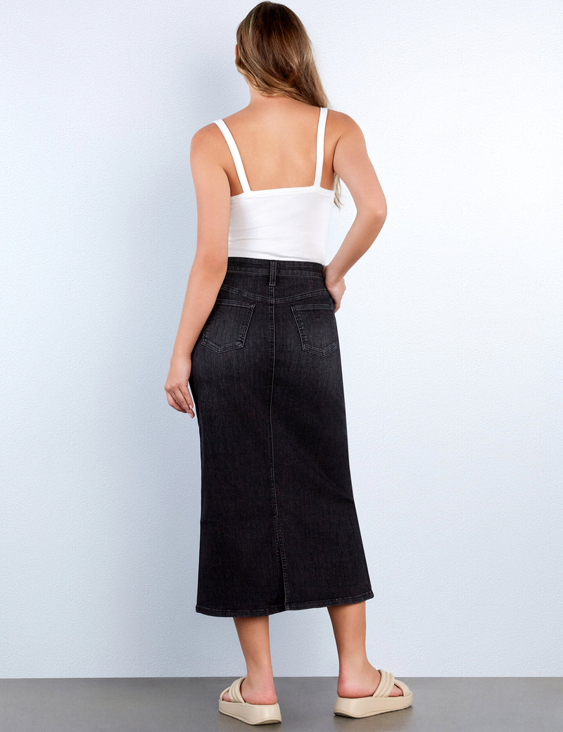 Perfect Denim Pencil Skirt