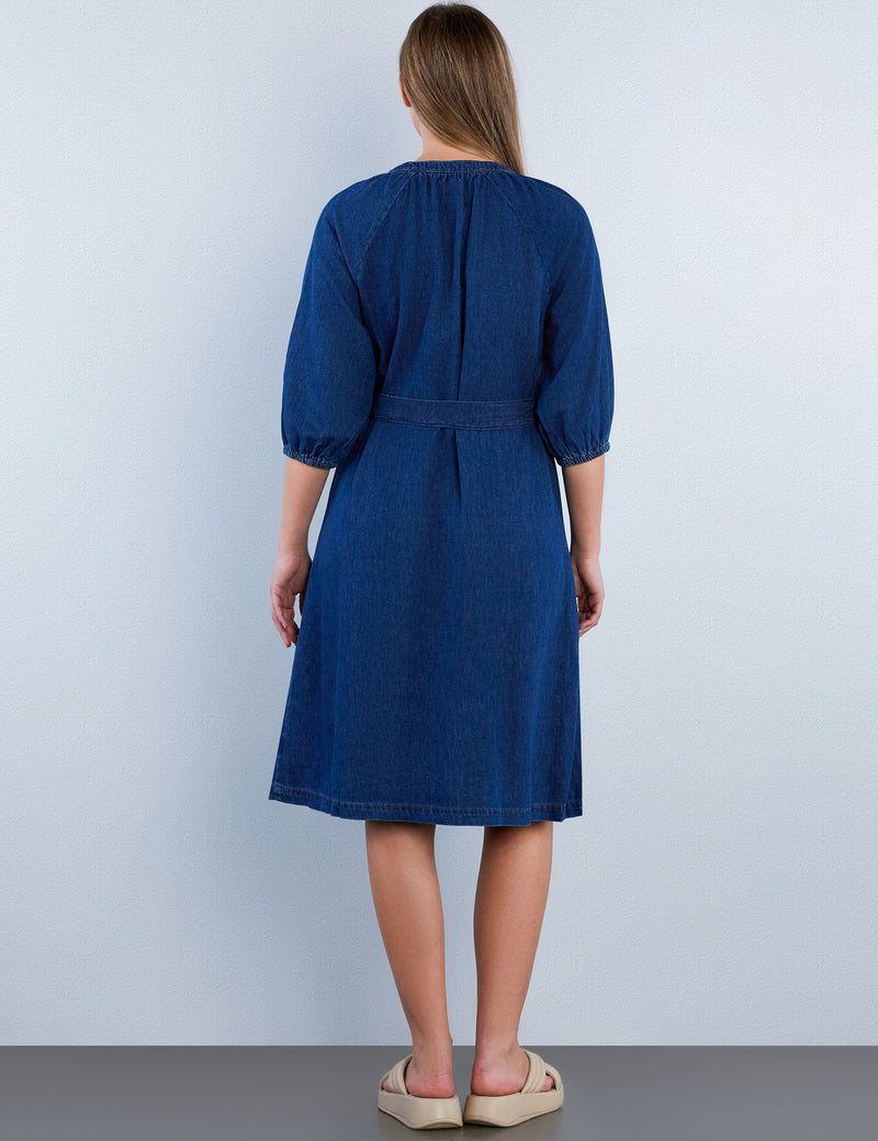 Sidney Denim Maxi Dress