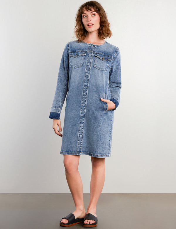Clara Denim Shirtdress