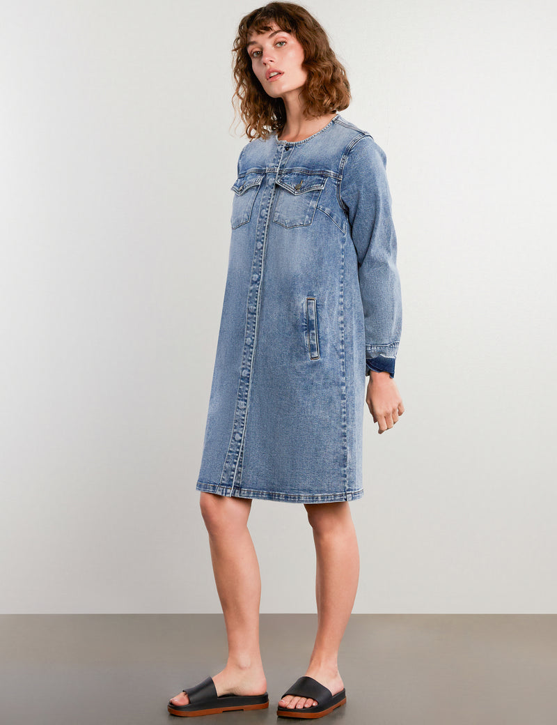 Clara Denim Shirtdress