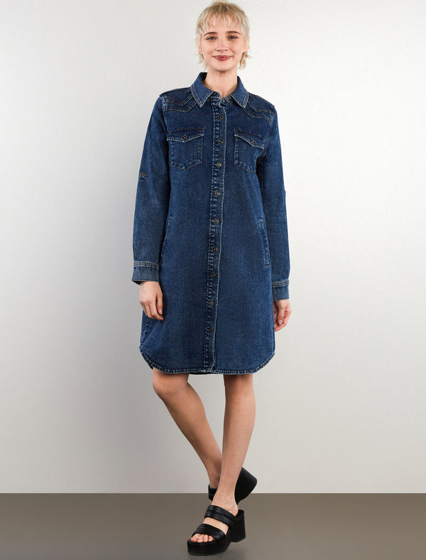 Choice Denim Shirtdress
