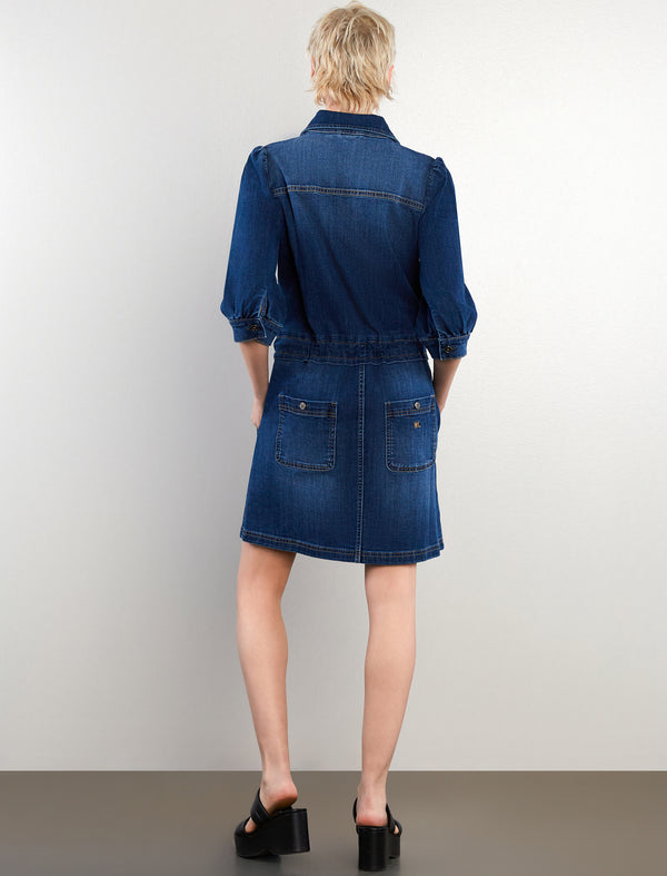 Utility Dress With Drawstring