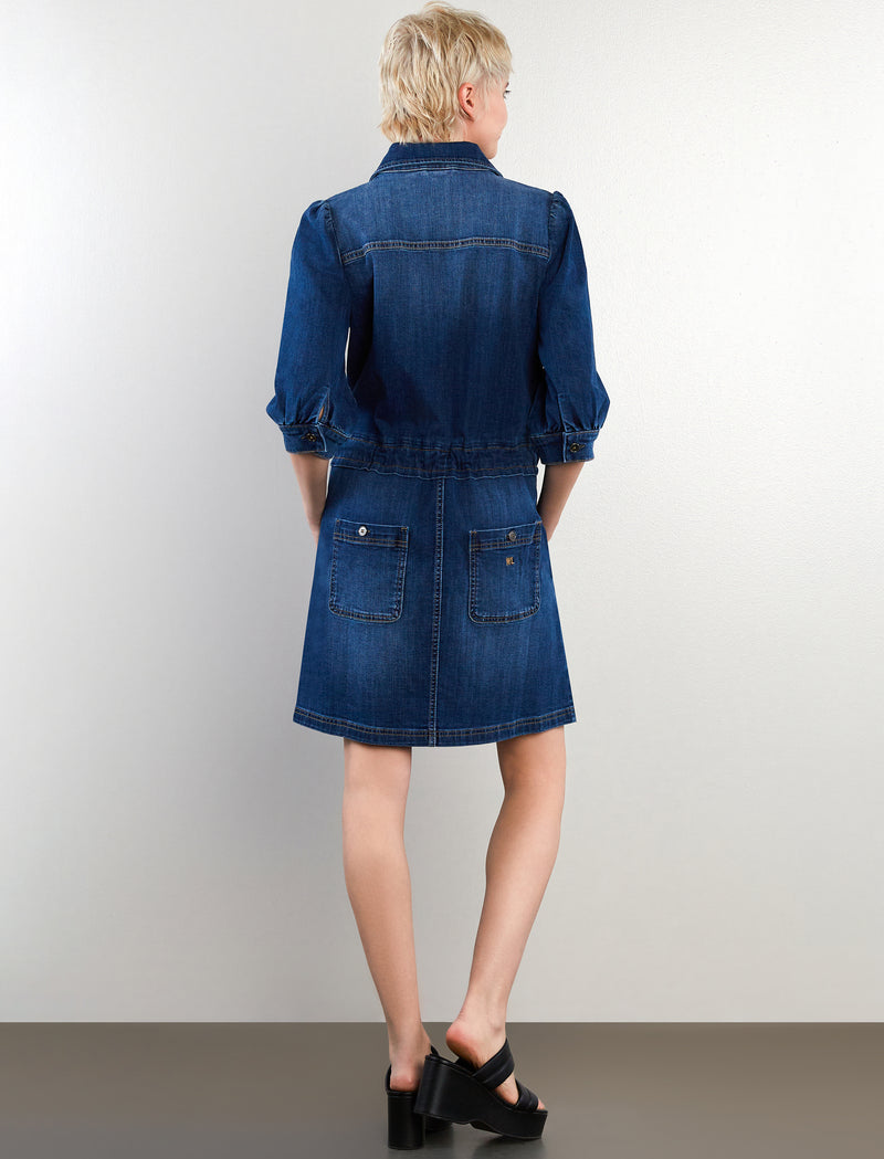 Utility Dress With Drawstring