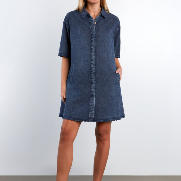 Wash Lab Denim Wanderbloom Dress