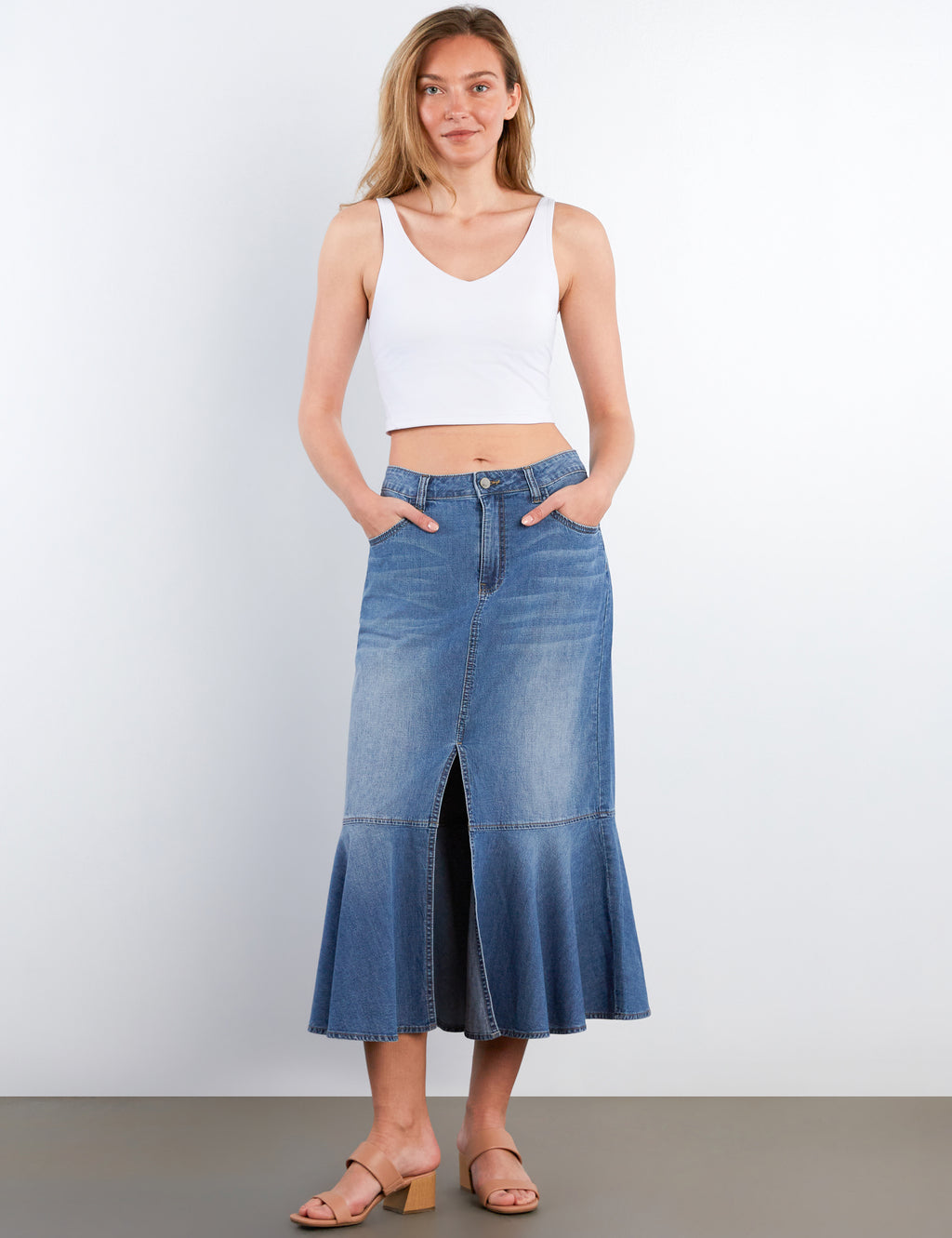 Denim Mermaid Skirt – washlabshop