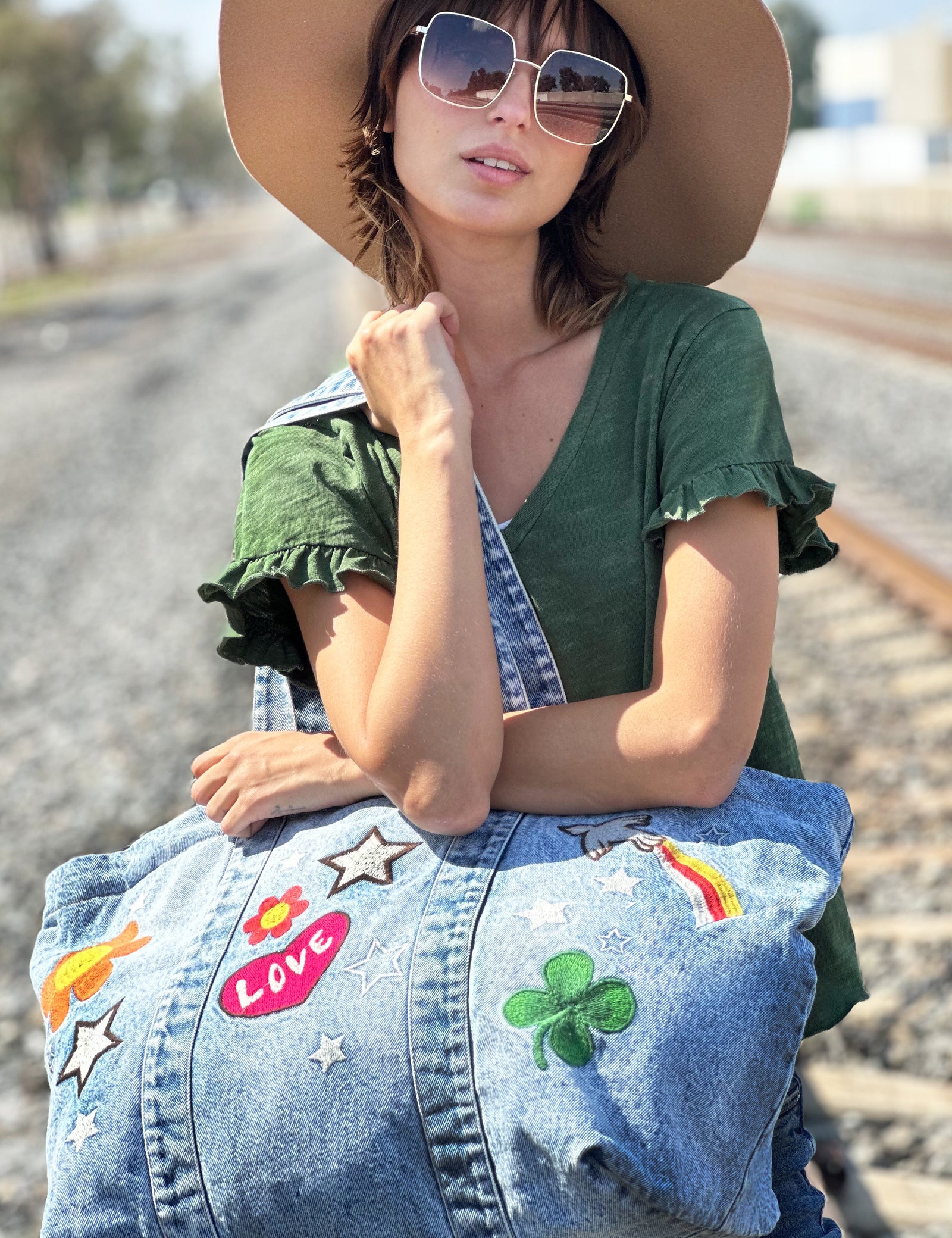 Women's Perfect Sized Denim Tote – Wash Lab – washlabshop