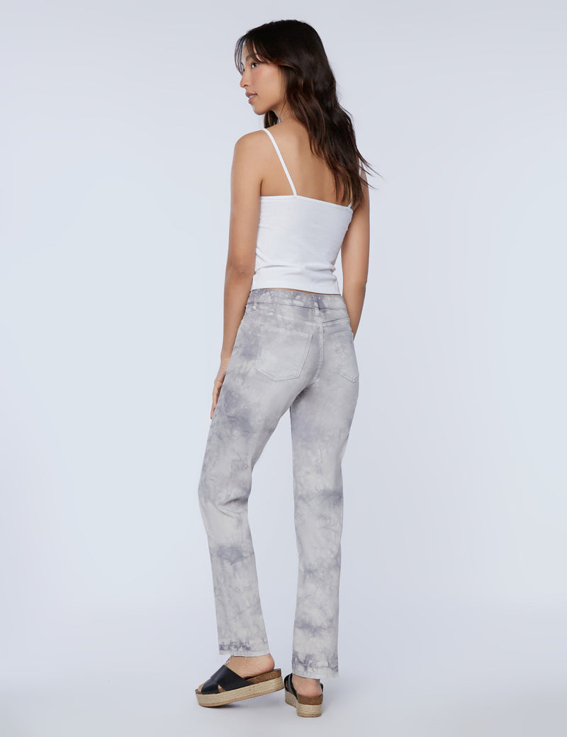 Honor Straight Jeans Grey Blast Back View