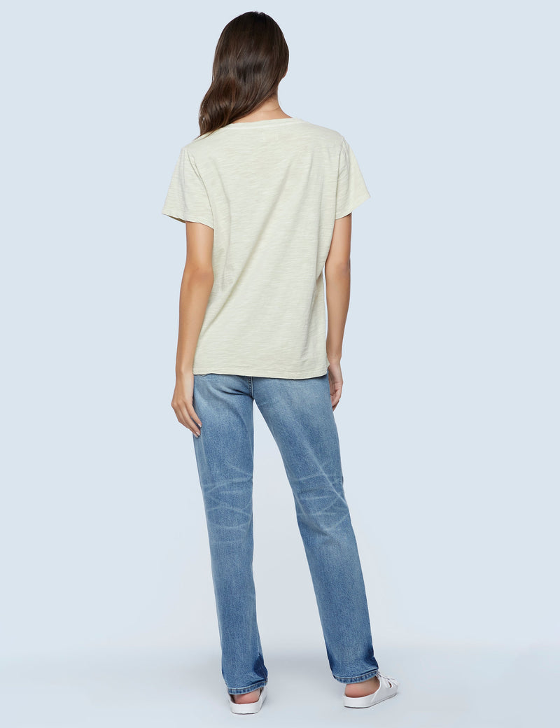 Tried and True Tee Raw Sugar back view
