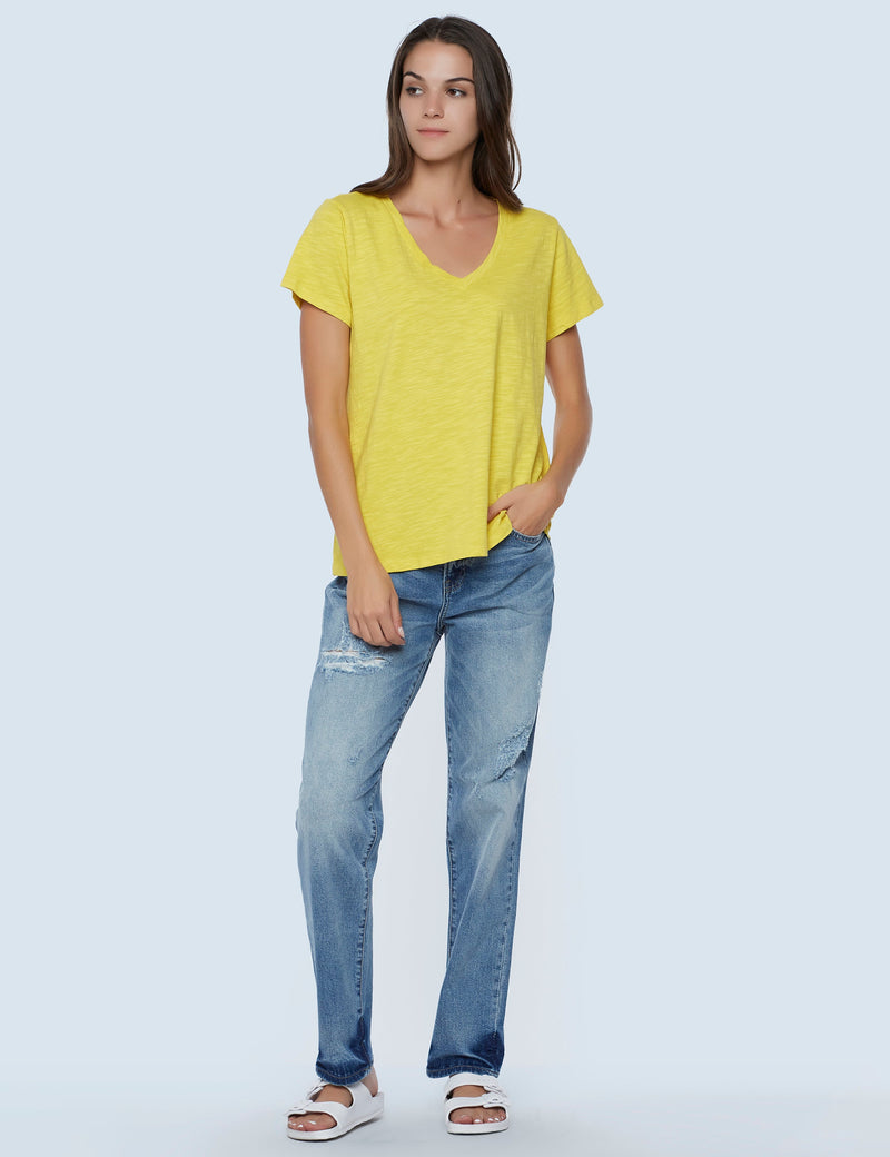 Tried and True Tee Sunshine front view