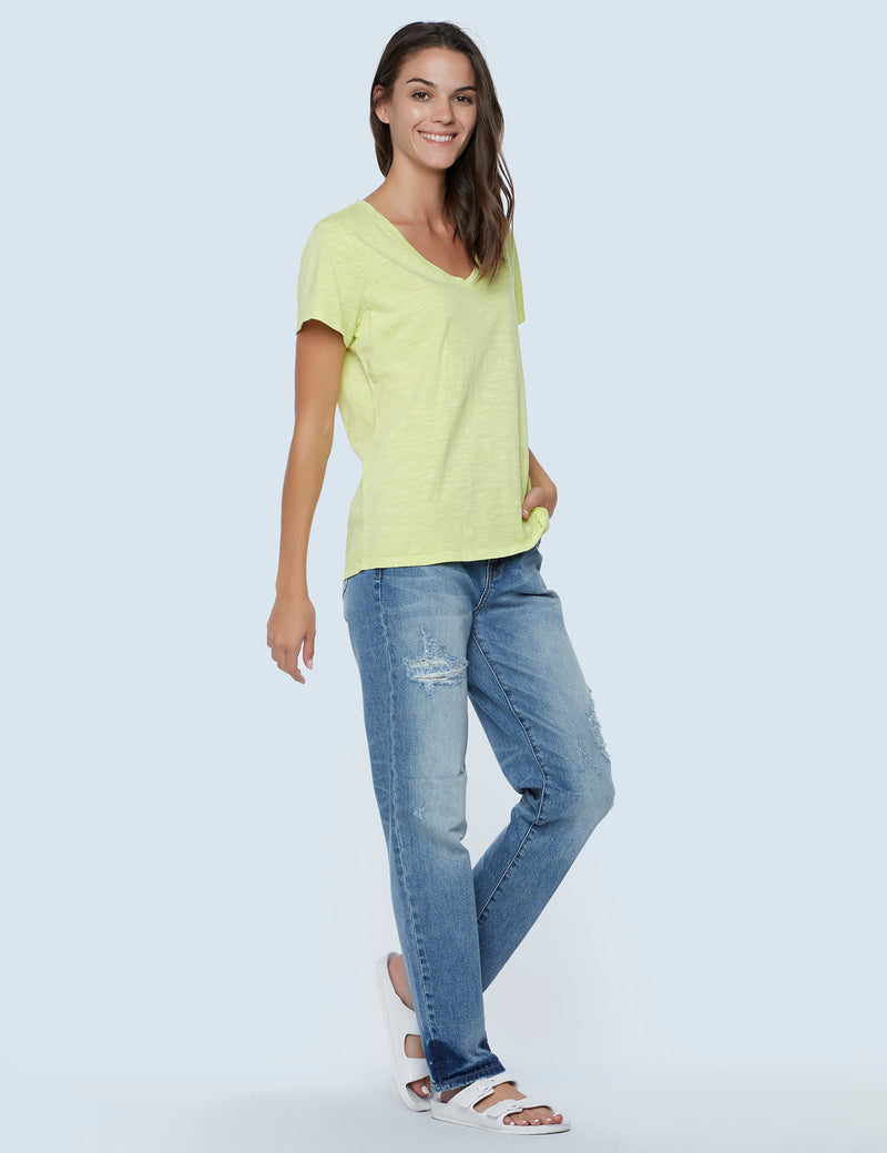 Tried and True Tee Zest side view